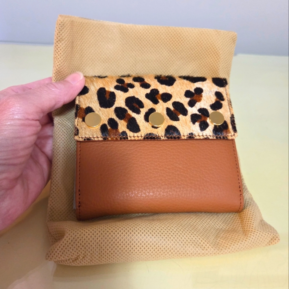 Carlos Falchi Leather Wallet